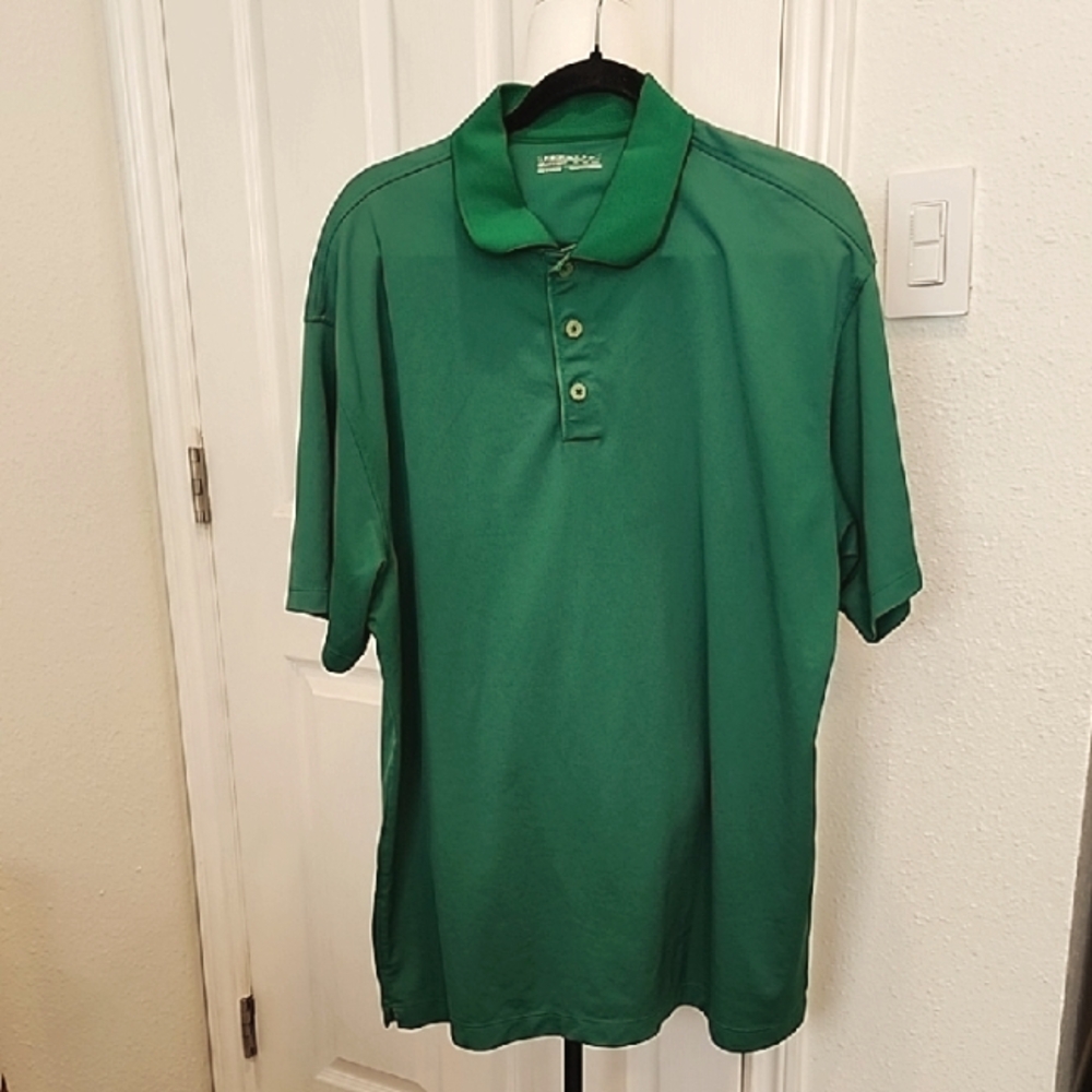 Nike Green Polo Shirt Classic Design XXL